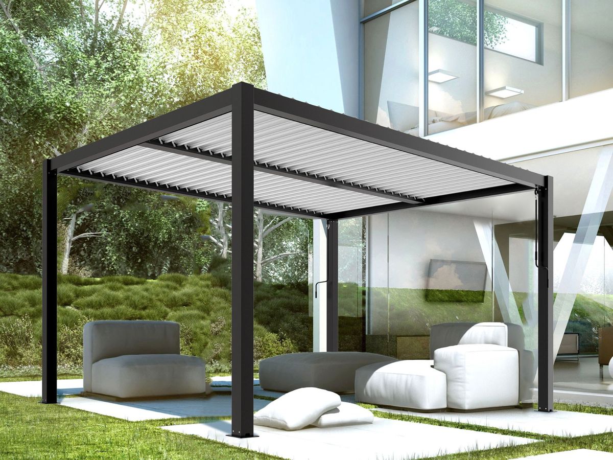 Lux pergola antracit 3x3 m