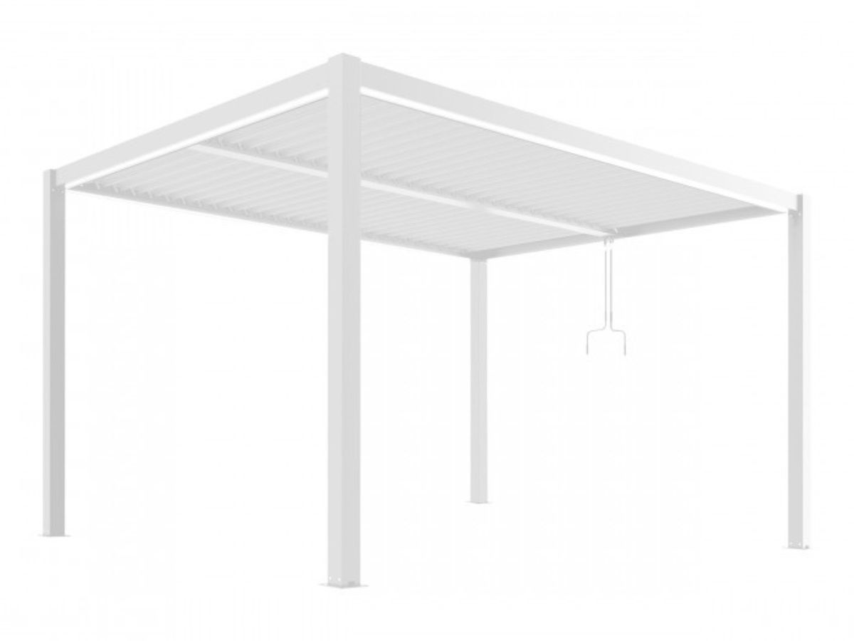 Luxe pergola bílá 3x4 m